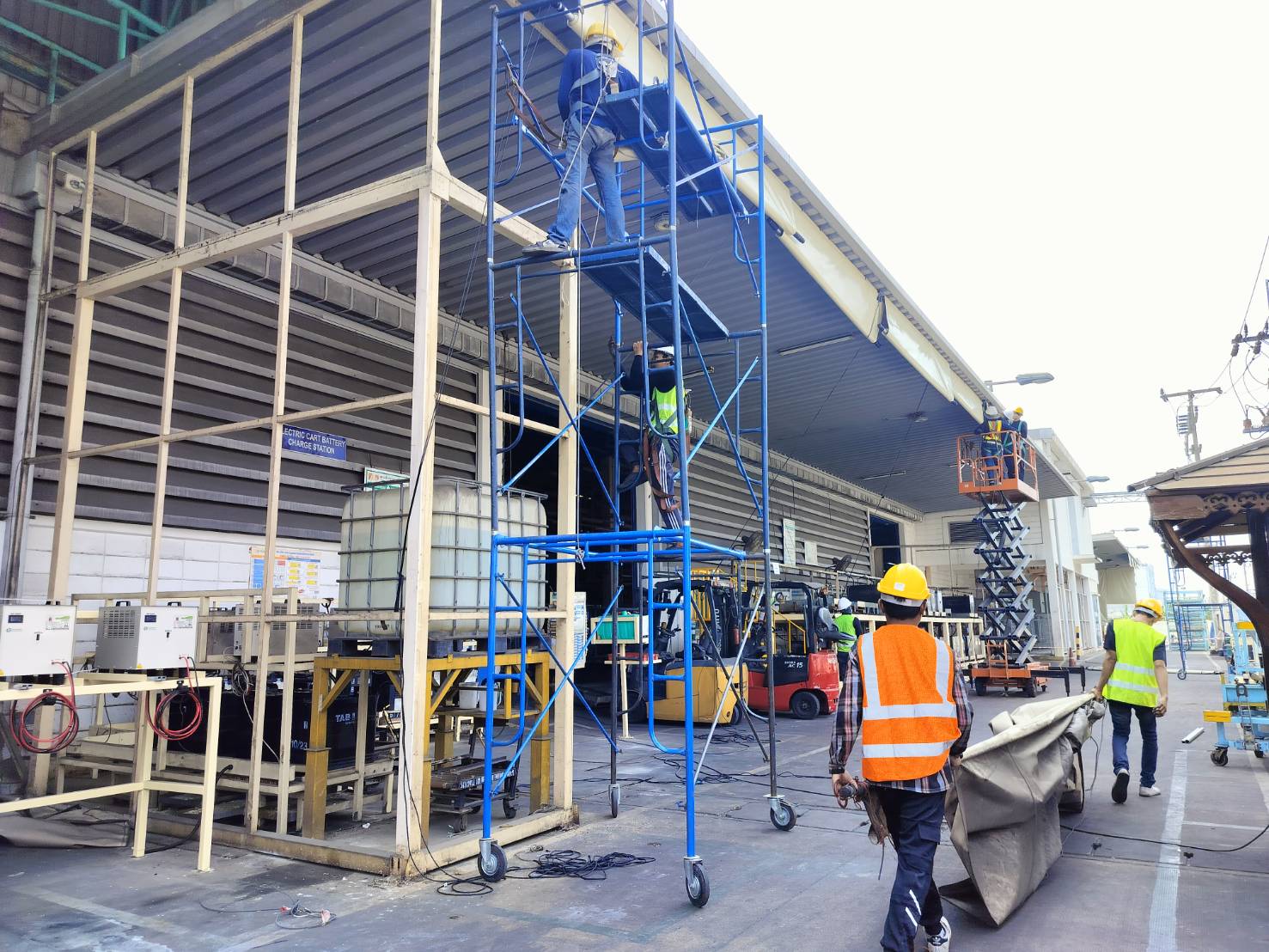 งานติดตั้ง